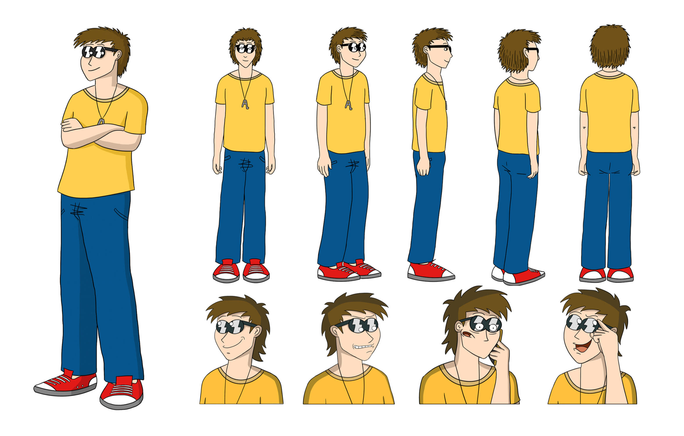 Character design: Arnold